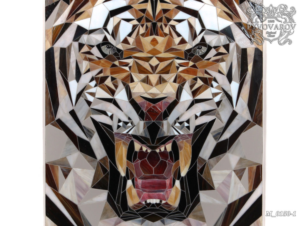 Мозаика «Тигр» #M-0150